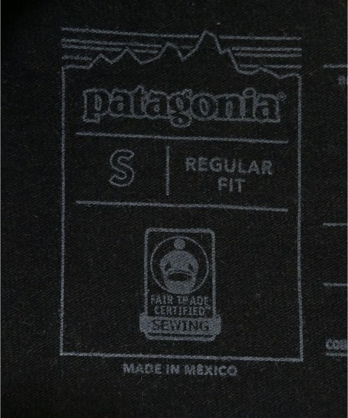 Patagonia（パタゴニア）Tシャツ・カットソー 黒 サイズ:S メンズ/2200645555202
