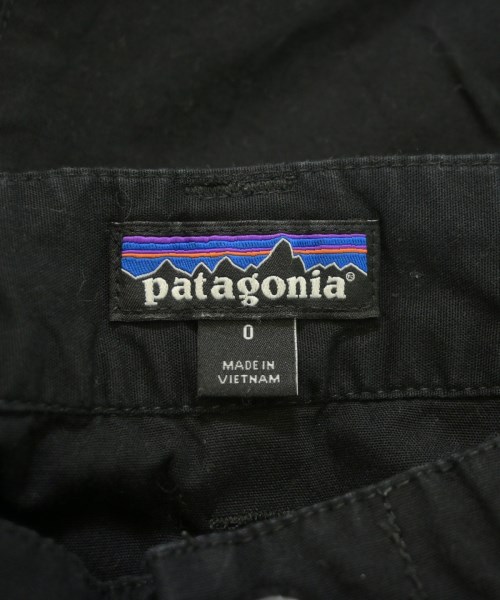 Patagonia（パタゴニア）クロップドパンツ 黒 サイズ:0(XS位) レディース/2200647209073