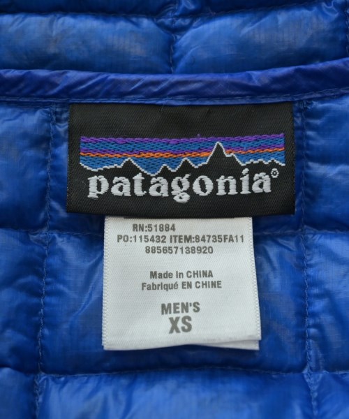 Patagonia（パタゴニア）ダウンジャケット/ダウンベスト 青 サイズ:XS メンズ/2200655888048