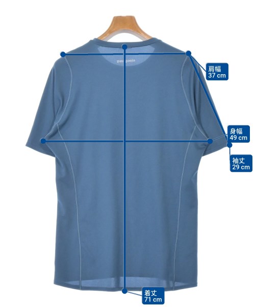 Patagonia（パタゴニア）Tシャツ・カットソー 青 サイズ:M メンズ/2200654802120