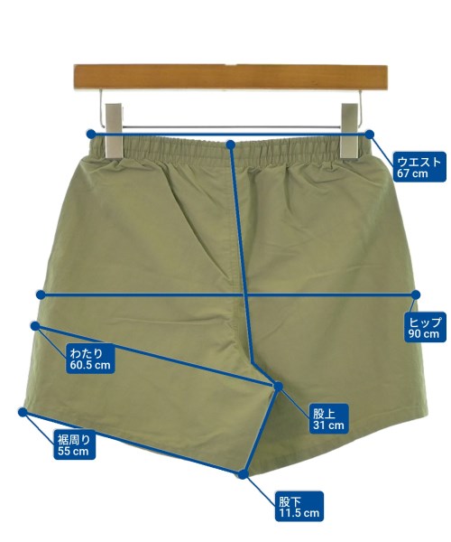 Patagonia（パタゴニア）ショートパンツ ベージュ サイズ:XXS レディース/2200656380077