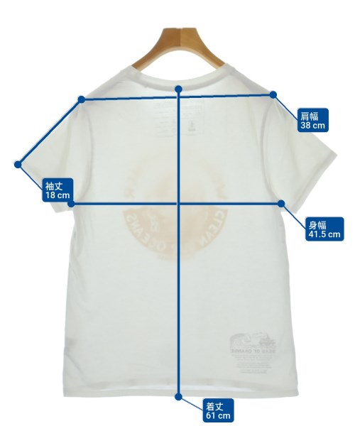 Patagonia（パタゴニア）Tシャツ・カットソー 白 サイズ:XS レディース/2200656437016