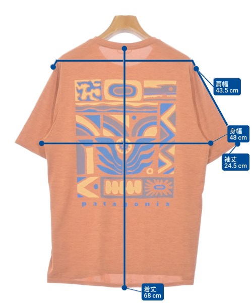 Patagonia（パタゴニア）Tシャツ・カットソー オレンジ サイズ:L メンズ/2200659174222