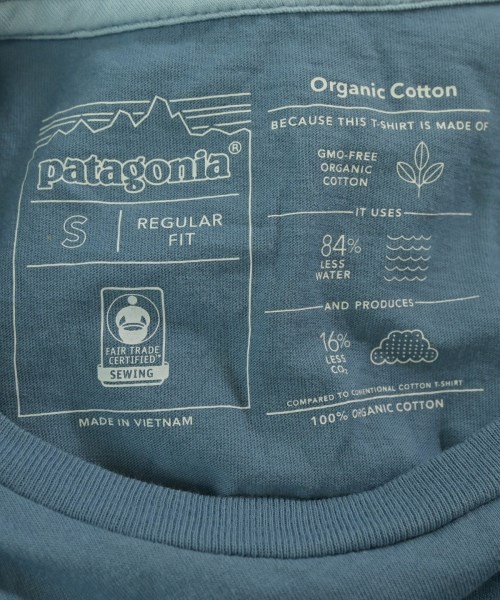 Patagonia（パタゴニア）Tシャツ・カットソー 青 サイズ:S メンズ/2200708395073