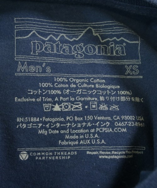 Patagonia（パタゴニア）Tシャツ・カットソー 紺 サイズ:XS メンズ/2200704701564