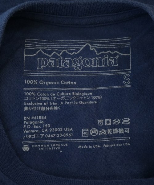 Patagonia（パタゴニア）Tシャツ・カットソー 紺 サイズ:S メンズ/2200704701601