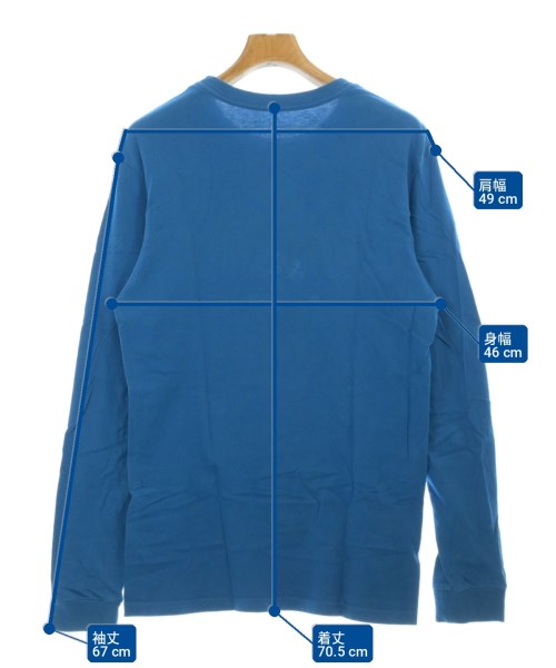 Patagonia（パタゴニア）Tシャツ・カットソー 青 サイズ:S メンズ/2200704701991