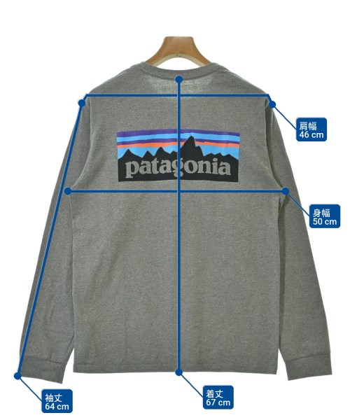 Patagonia（パタゴニア）Tシャツ・カットソー グレー サイズ:S メンズ/2200712248037