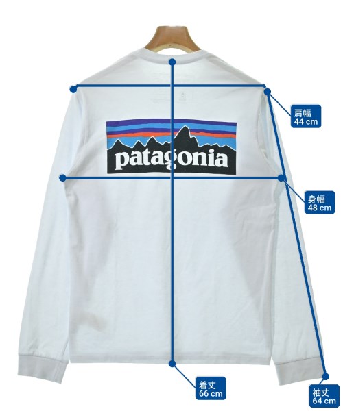 Patagonia（パタゴニア）Tシャツ・カットソー 白 サイズ:XS メンズ/2200712248044