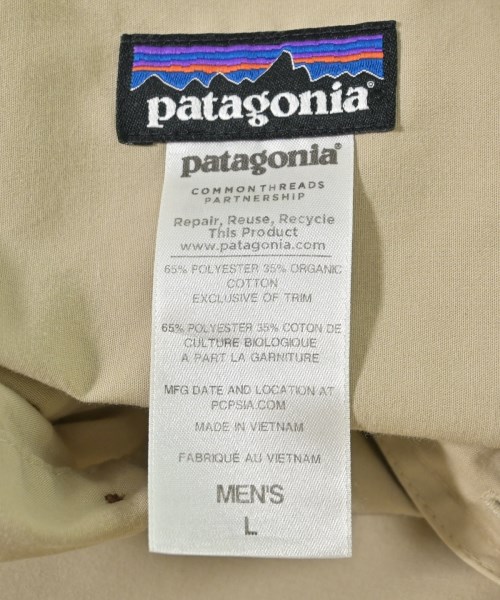 Patagonia（パタゴニア）カジュアルシャツ ベージュ サイズ:L メンズ/2200712601030