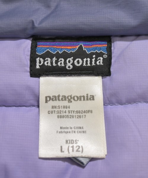 Patagonia（パタゴニア）ダウンジャケット/ダウンベスト 紫 サイズ:L レディース/2200710827029