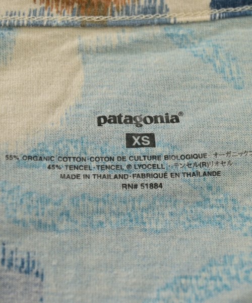 Patagonia（パタゴニア）Tシャツ・カットソー 青 サイズ:XS レディース/2200714601076