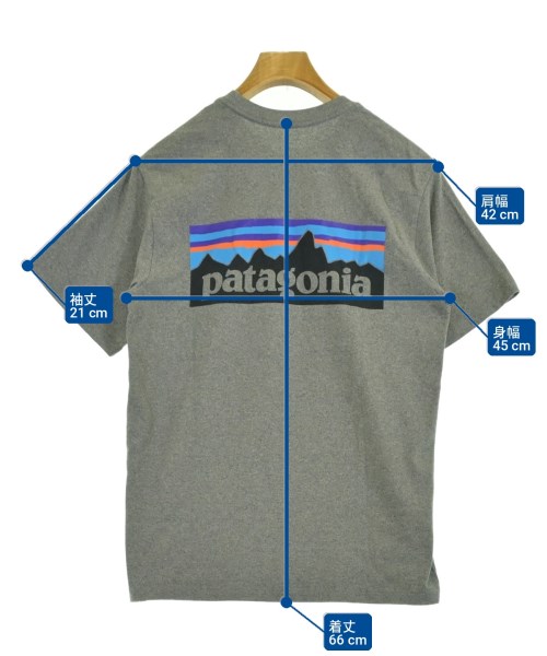 Patagonia（パタゴニア）Tシャツ・カットソー グレー サイズ:XS メンズ/2200715107041