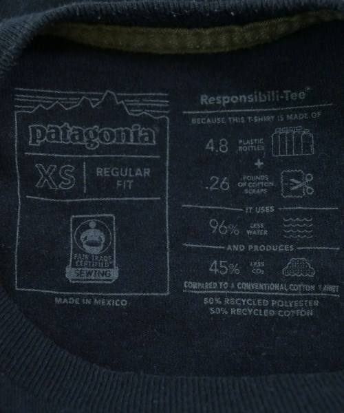 Patagonia（パタゴニア）Tシャツ・カットソー 紺 サイズ:XS メンズ/2200715107058