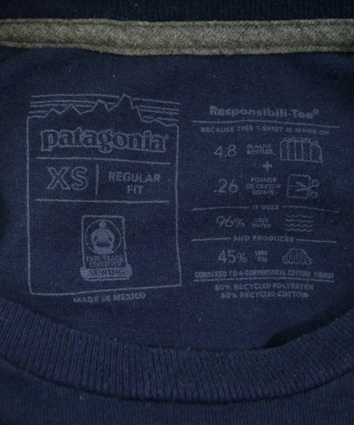 Patagonia（パタゴニア）Tシャツ・カットソー 紺 サイズ:XS メンズ/2200715107065