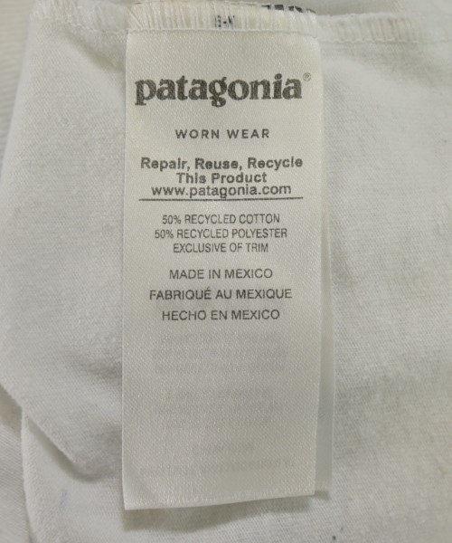 Patagonia（パタゴニア）Tシャツ・カットソー 白 サイズ:M メンズ/2200715536063