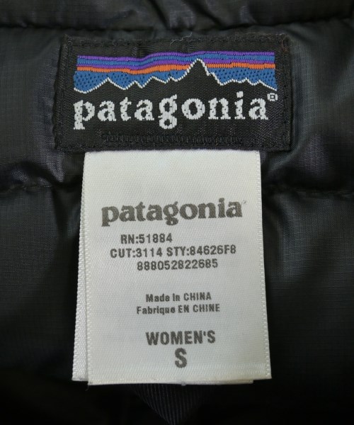 Patagonia（パタゴニア）ダウンジャケット/ダウンベスト 黒 サイズ:S レディース/2200715642016
