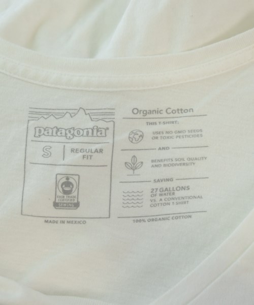 Patagonia（パタゴニア）Tシャツ・カットソー 白 サイズ:S メンズ/2200715814161