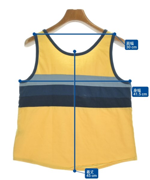 Patagonia（パタゴニア）ノースリーブ 黄 サイズ:XS レディース/2200716729051