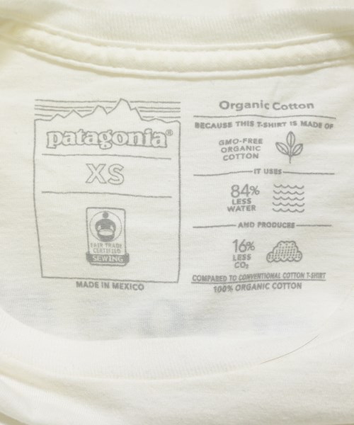 Patagonia（パタゴニア）Tシャツ・カットソー 白 サイズ:XS メンズ/2200716936107