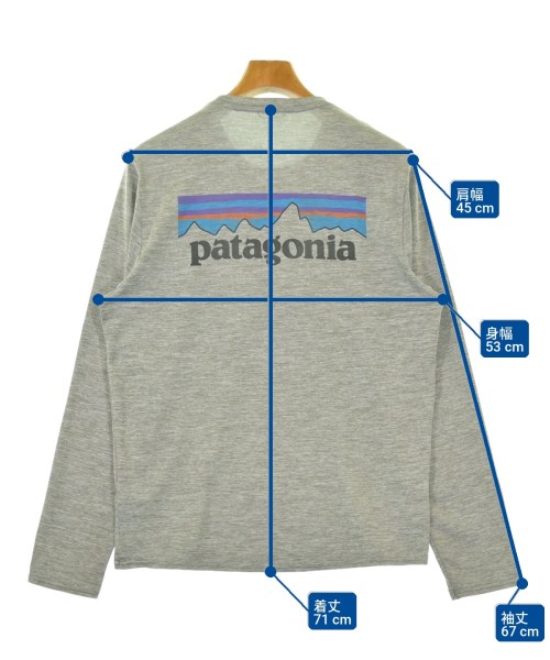 Patagonia（パタゴニア）Tシャツ・カットソー グレー サイズ:S メンズ/2200711243224