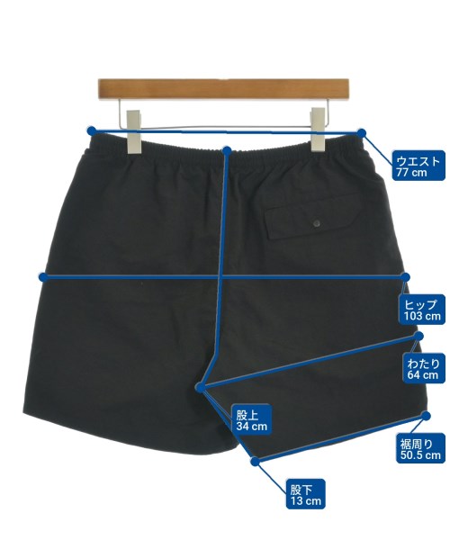 Patagonia（パタゴニア）ショートパンツ 黒 サイズ:M メンズ/2200714327013