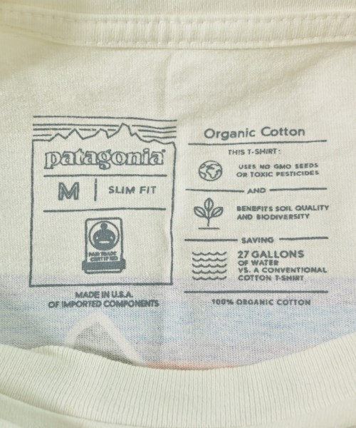 Patagonia（パタゴニア）Tシャツ・カットソー 白 サイズ:M メンズ/2200713189063