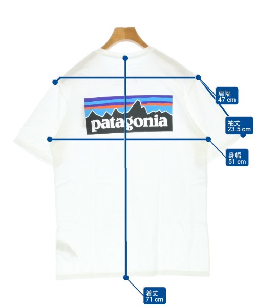 Patagonia（パタゴニア）Tシャツ・カットソー 白 サイズ:M メンズ/2200716766018