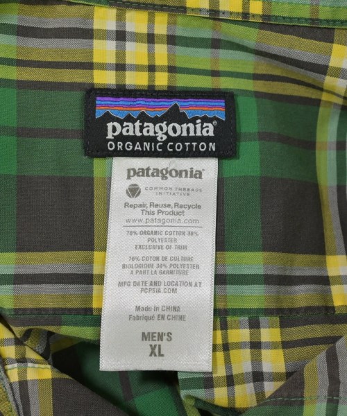 Patagonia（パタゴニア）カジュアルシャツ 緑 サイズ:XL メンズ/2200719583094