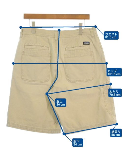 Patagonia（パタゴニア）ショートパンツ ベージュ サイズ:32(L位) メンズ/2200719583162