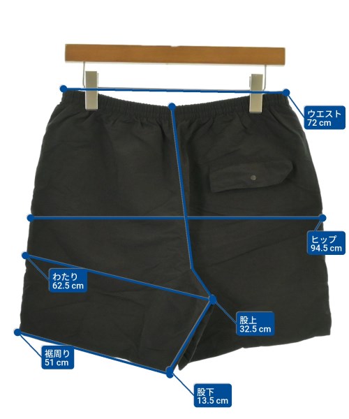 Patagonia（パタゴニア）ショートパンツ 黒 サイズ:M メンズ/2200635110022