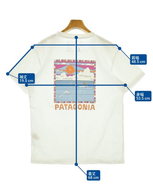 Patagonia（パタゴニア）Tシャツ・カットソー 白 サイズ:M メンズ/2200636096042