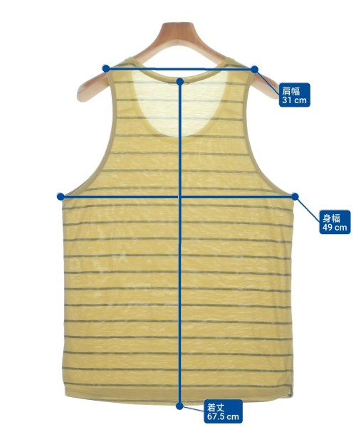 Patagonia（パタゴニア）タンクトップ 黄 サイズ:M メンズ/2200645635102