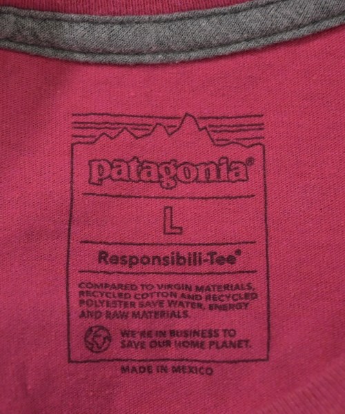 Patagonia（パタゴニア）Tシャツ・カットソー ピンク サイズ:L メンズ/2200645424065