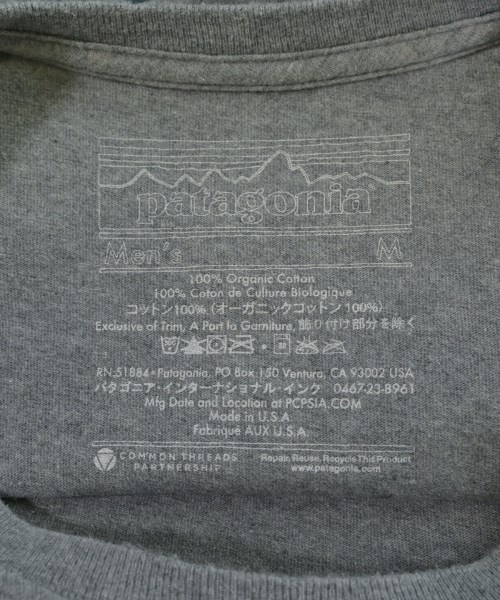 Patagonia（パタゴニア）Tシャツ・カットソー グレー サイズ:M メンズ/2200645894097