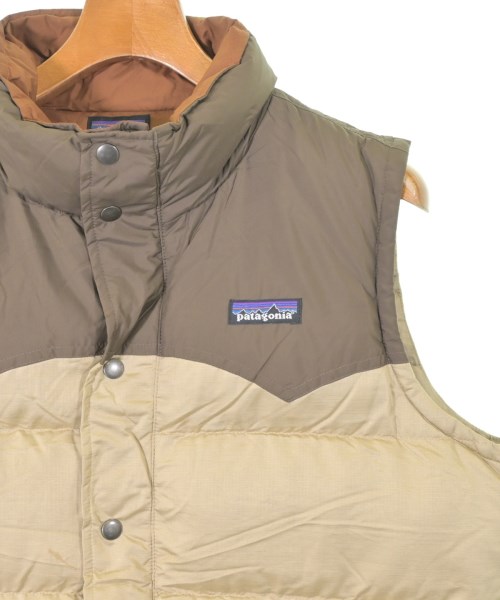 Patagonia（パタゴニア）ダウンジャケット/ダウンベスト ベージュ サイズ:M メンズ/2200636883529