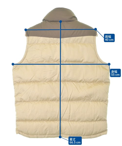 Patagonia（パタゴニア）ダウンジャケット/ダウンベスト ベージュ サイズ:M メンズ/2200636883529