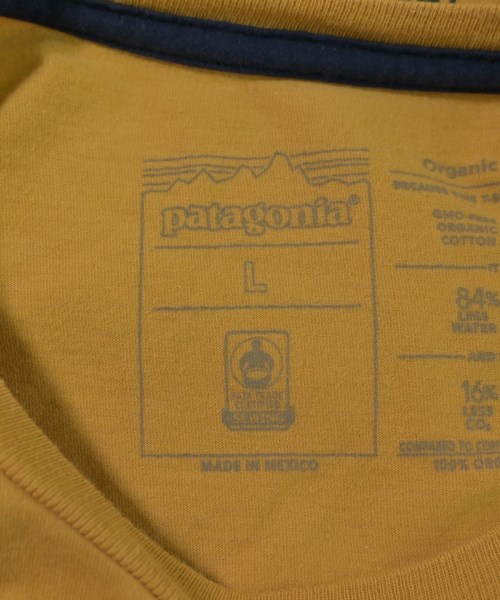 Patagonia（パタゴニア）Tシャツ・カットソー 黄 サイズ:L メンズ/2200639339016