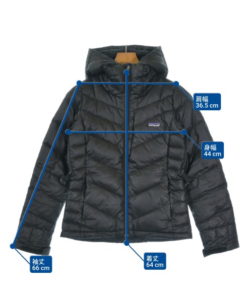 Patagonia（パタゴニア）ダウンジャケット/ダウンベスト 黒 サイズ:XS レディース/2200639519036