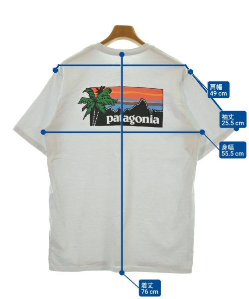 Patagonia（パタゴニア）Tシャツ・カットソー 青 サイズ:M メンズ/2200637858168