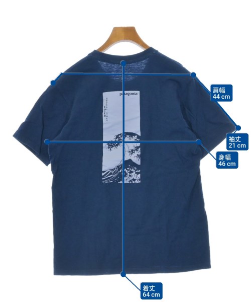 Patagonia（パタゴニア）Tシャツ・カットソー 青 サイズ:S メンズ/2200641388033