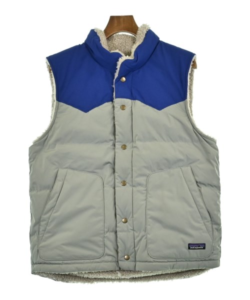 patagonia(パタゴニア)ダウンジャケット/ダウンベスト 青 サイズ:M/2200647104026