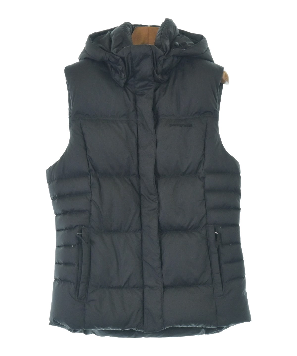 patagonia ★定番ブラック ★ダウンベスト★軽量 Patagonia（パタゴニア）ダウンジャケット/ダウンベスト 黒 サイズ:M