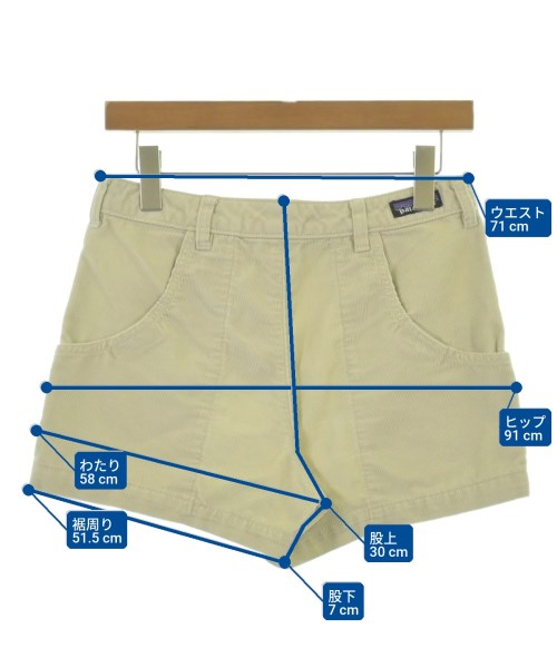 Patagonia（パタゴニア）ショートパンツ 白 サイズ:2(M位) レディース/2200699312141