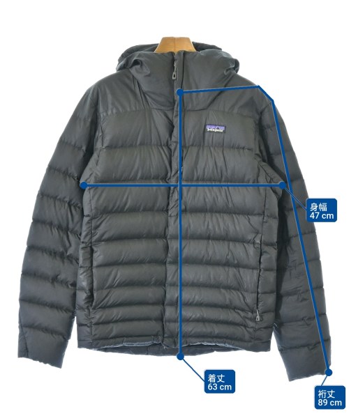 Patagonia（パタゴニア）ダウンジャケット/ダウンベスト 黒 サイズ:XS メンズ/2200703075024