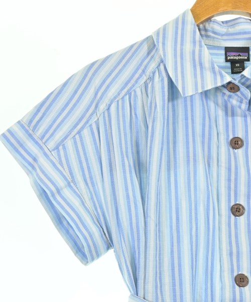 Patagonia（パタゴニア）シャツワンピース 青 サイズ:XS レディース/2200701233099
