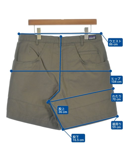 Patagonia（パタゴニア）ショートパンツ カーキ サイズ:35(XL位) メンズ/2200706571073