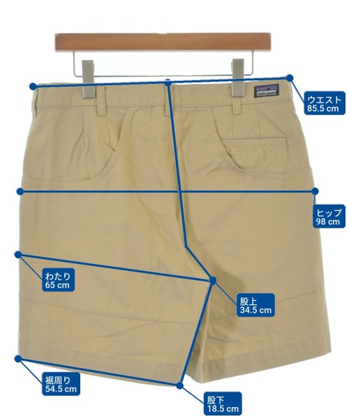 Patagonia（パタゴニア）ショートパンツ ベージュ サイズ:35(XL位) メンズ/2200706571080