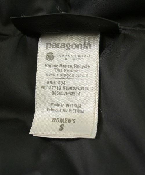 Patagonia（パタゴニア）ダウンコート 黒 サイズ:S レディース/2200708431016
