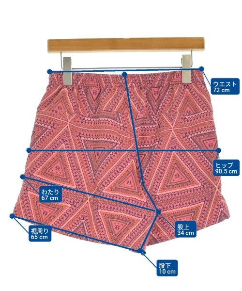 Patagonia（パタゴニア）ショートパンツ ピンク サイズ:S レディース/2200708527061